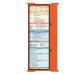 WhiteCoat Clipboard® Trifold - Orange Medical Edition